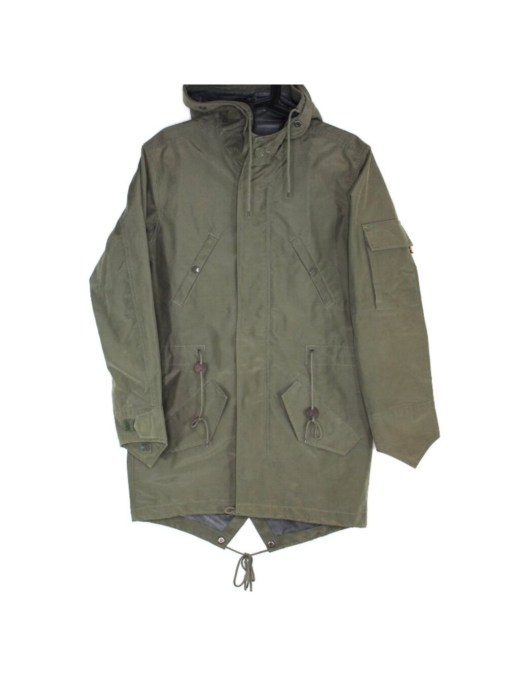 Alpha Industries Mens XXS Waterproof Fishtail Jacket H1022